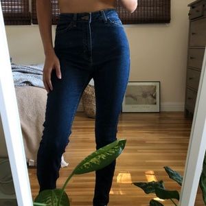 American Apparel tapered jeans